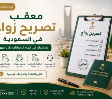 معقب تصريح زواج فى السعودية